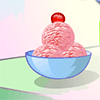 Making strawberry ice cream
