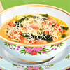 Cooking Italian wedding soup