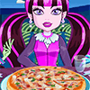 Monster High halloween pizza