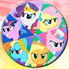 My Little Pony Friendship is Magic round puzzle