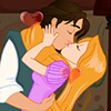 Rapunzel Tangled kissing